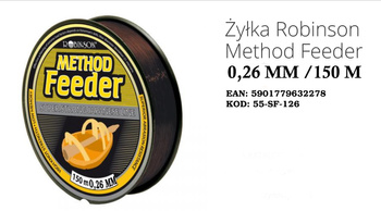 Żyłka Robinson Method Feeder 0,26 mm 150m