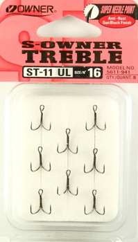 Kotwice Owner rozm 12 Czarny Nikiel HO-ST11UL