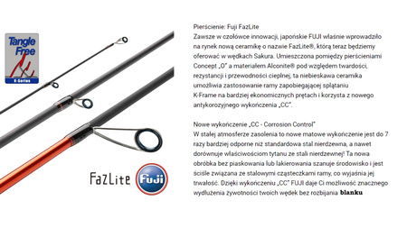 Wędka Sakura Spicize Perch Game 198 m  3-10,5 g