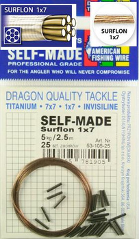 Przypon 7kg 2,5m SELF-MADE SURFLON 1x7