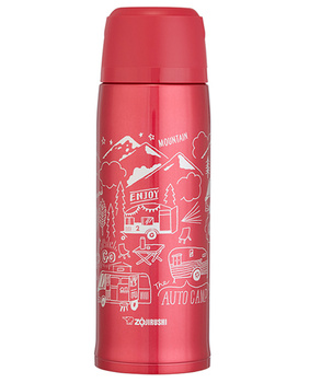 TERMOS Zojirushi 0,8 LT Kolor Czerwony