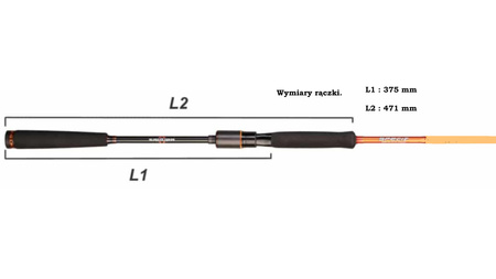 Wędka Sakura SPECIZ SPINNING 2,70 m dł  5-20 g cw
