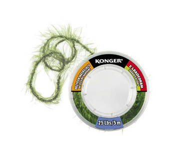 Konger Przypon maskujący z leadcorem jasnozielony - 25lbs / 5m