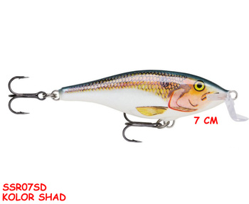 Shallow Shad Rap 7 cm KOLOR SHAD