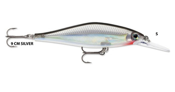 RAPALA Shadow Rap Shad Deep 9 cm KOLOR SILVER