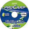 PLECIONKA TONĄCA JAXON PRO CARP SINKING LINE 10M / 20LBS ZIELONO-CZARNA