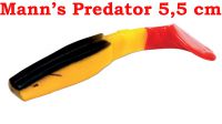 Mann's Predator Czarny Grzbiet Czerwony Ogon M-045 BB/RT / 55mm