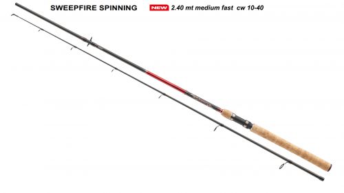 Wędka spinningowa Daiwa Sweepfire Spin 10-40 g 125 cm - 240 cm