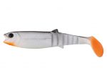 Cannibal Shad - 6,8cm / 3g / White and black