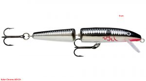 Rapala Jointed 9 cm Chrome