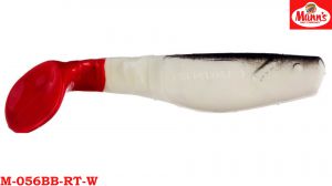 Mann\'s Predator 70mm Czarny Grzbiet Czerwony Ogon M-056BB-RT-W