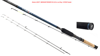 Wędka Daiwa LIGHT  MEDIUM FEEDER Dł 3,35 m cw 60 gr  N'ZON Feeder (LM) 11' 3pc 60g