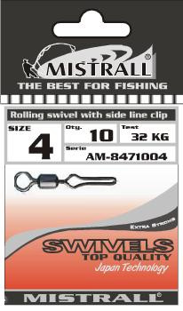 Mistrall Krętliki Rolling Drop Shoot, Roz: 10