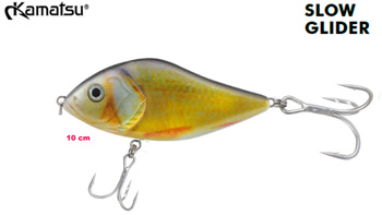 WOBLER SLOW GLIDER 10cm S KOLOR 084 KAMATSU
