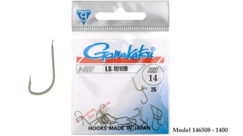 Haczyki Gamakatsu LS-1010 B BRONZE Roz Haczyka  #14 ( 25 szt w opak )