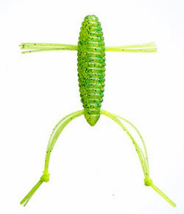 Fish Arrow AirBag Frog 1,8" / 4.5cm - LIME CHART #05
