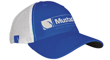 Czapka MUSTAD Trucker biało niebieska