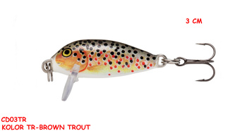 CountDown 3 cm Brown Trout