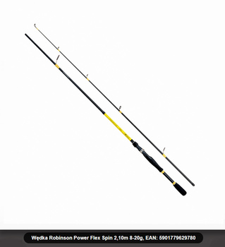 Wędka Robinson Power Flex Spin 2,10m 8-20g