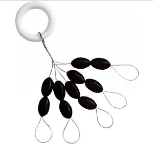 axon Stopery AC-342011 Silikonowe, XL Extra Large, Czarny