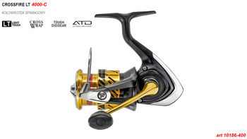 Kołowrotek Spinningowy Daiwa Crossfire LT 4000-C 4BS A