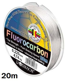 ŻYŁKA ROBINSON FLUOROCARBON 20M / 0,58KG / 0,072MM