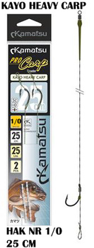 Kamatsu Pro Carp Kayo Heavy Carp BLN 25cm 25lbs hak #1/0