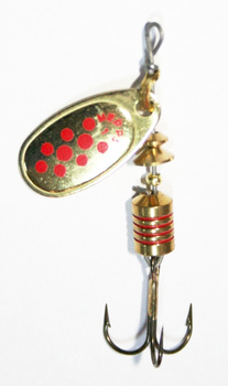 Mepps Comet Klasyczna Gold/Red nr.1