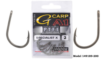 Gamakatsu Haczyki Karpiowe Roz # 2 CARP G-CARP A1 SPECIALIST X HOOKS PTFE