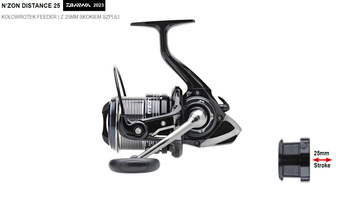 Kołowrotek Daiwa Feederowy 20 N'ZON Distance 25