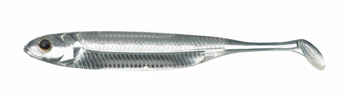 Fish Arrow Flash-J Shad 3" S CLEAR/SILVER #30