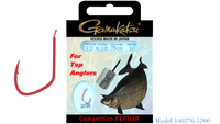 Haczyki Gamakatsu feederowe z Przyponem Roz haka # 12 /2210 R przypon 0,18 mm 75 cm dł