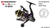 Kołowrotek Robinson Method Feeder Master QD 305