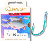 Quantum Crypton Roach Haczyki z przyponami hak #16, 0.10mm, przypon 0.40m