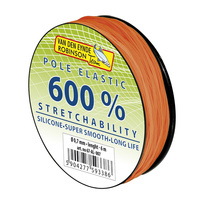 AMORTYZATOR  SILIKONOWY VDR-R  600% 1,2 mm / 6 m - pomarańczowy