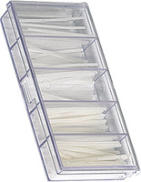 Wężyki  Stonfo silikonowe pocięte, rozmiary od 0,2 do 1,0 mm.