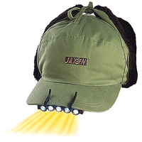 Latarka na daszek czapki Jaxon AJ-LAR020