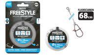 Gotowe zestawy FLUOROCARBON DO SPININGU FREESTYLE RELOAD JIG RIG0.18MM