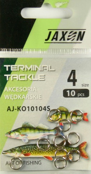 JAXON Kółka Łącznikowe rozm 4 10szt