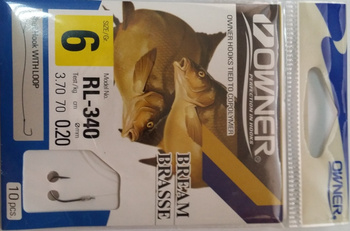 Haczyki z przyponem OWNER HO-RL340-06