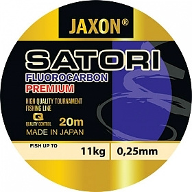 ŻYŁKA JAXON 20m 0,50mm 30kg SATORI FLUOROCARBON PREMIUM