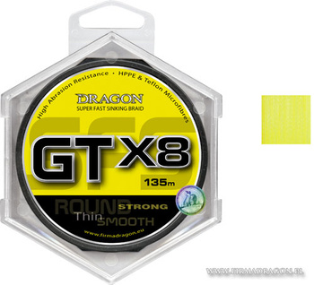 Plecionka Dragon GT SFS X8/19.70kg/0.25mm