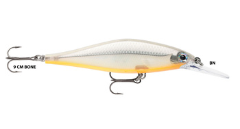 RAPALA Shadow Rap Shad Deep 9 cm KOLOR BONE