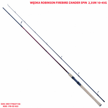 Wędka Robinson Firebird Zander Spin  2,35m 10-45g