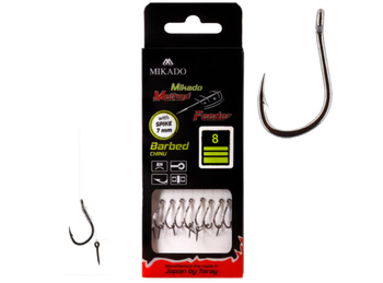 PRZYPON METHOD FEEDER RIGS –MONOFILAMENT CHINU - Z IGŁĄ - hak  roz 8 żyłka: 0.25mm -10cm