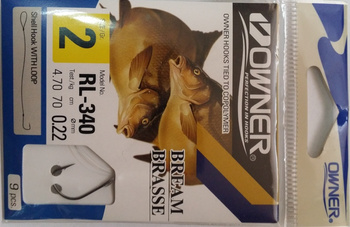 Haczyki z przyponem OWNER HO-RL340-02