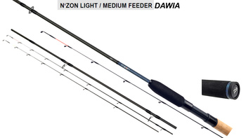 Wędka Daiwa LIGHT / MEDIUM FEEDER  Dł 3,66 cw 80 gr szczytówki 2