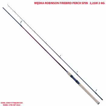Wędka Robinson Firebird Perch Spin   2,25m 2-8g