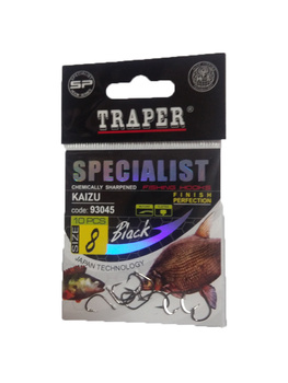 Traper Haczyki Specialist Kaizu Black #8