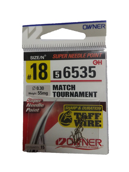 Owner Haczyki MATCH TOURNAMENT 56535 - #18 / brązowe